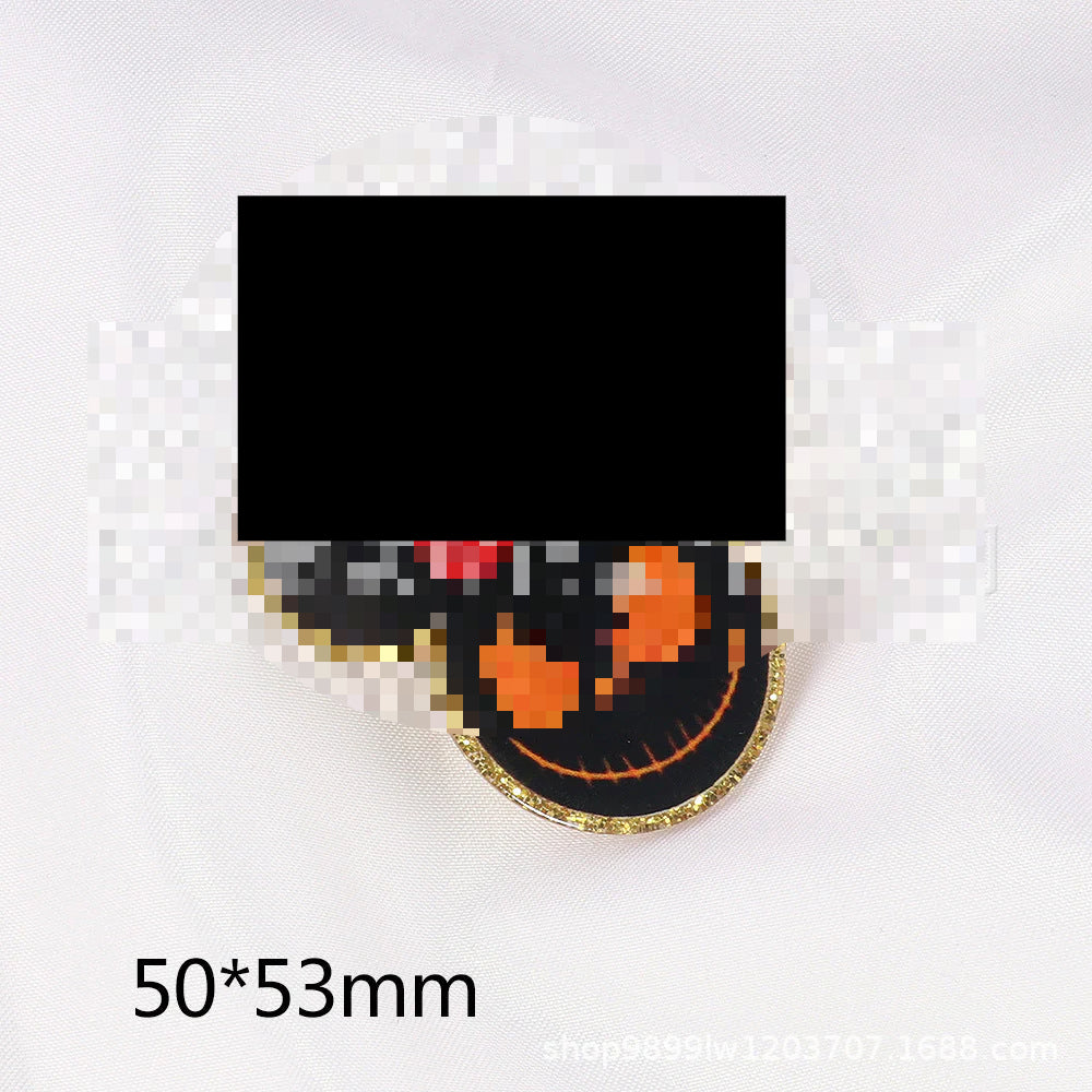 Wholesale 10pcs/pack New Halloween Acrylic DIY Patch Acrylic Flatback